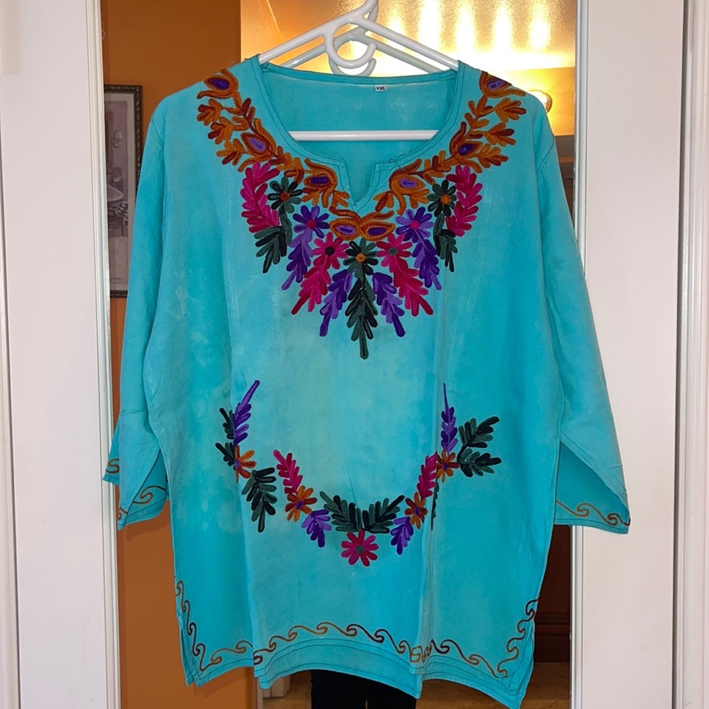 Beautiful colorful shirt!